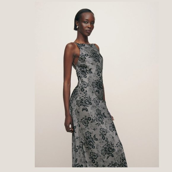 Reformation Adkins Dress | Lacy 🕸Silk🕸 🎉SALE🎀 NEW - Picture 6 of 14